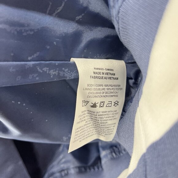 Nike Men's USA Dugout Breaking Satin Snap Jacket Blue Size Medium FN9460-491 - Picture 8 of 10